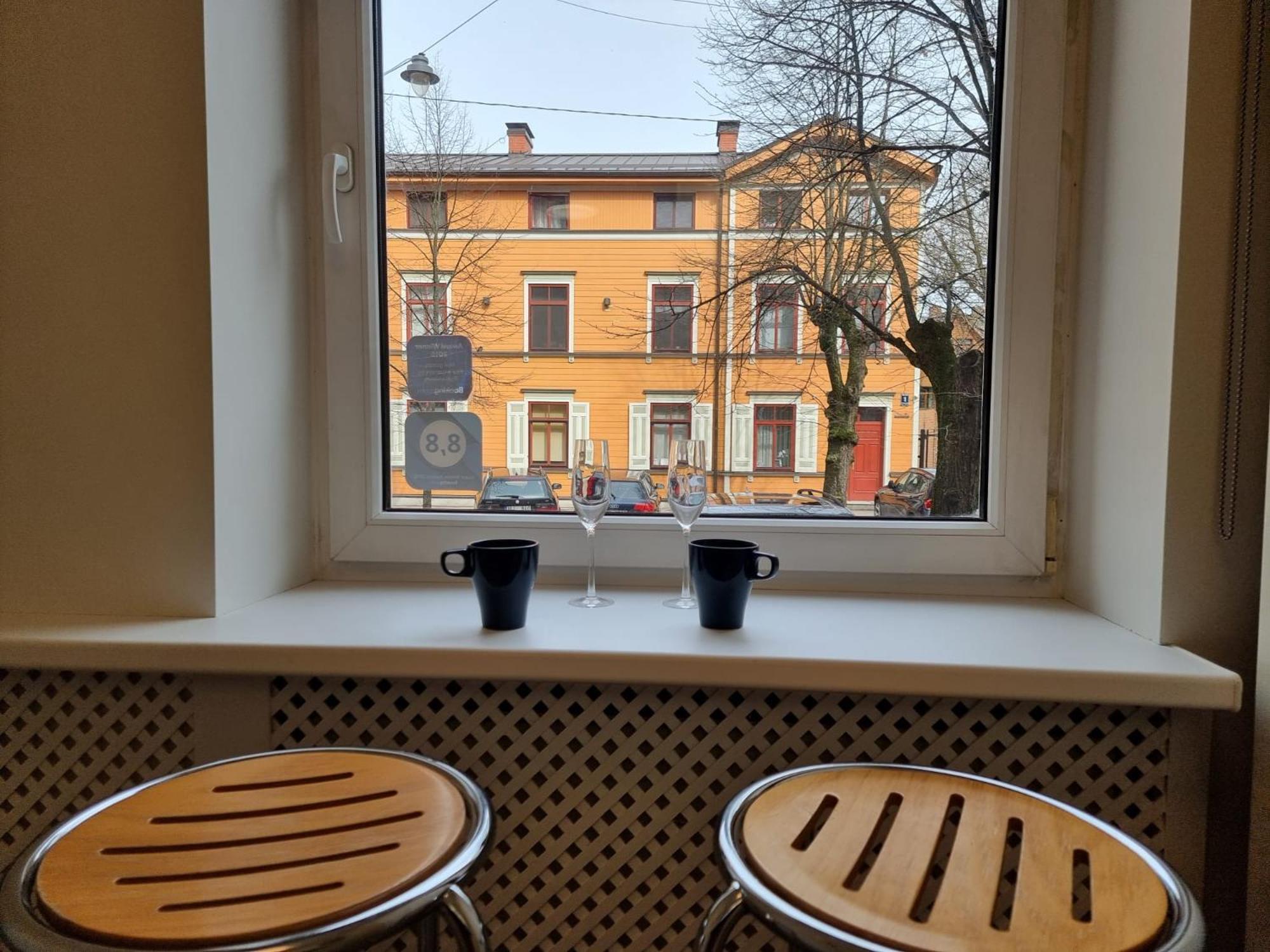 City Inn Riga Apartment, New Renovated In Quiet Center With Balcony With Parking Exteriér fotografie